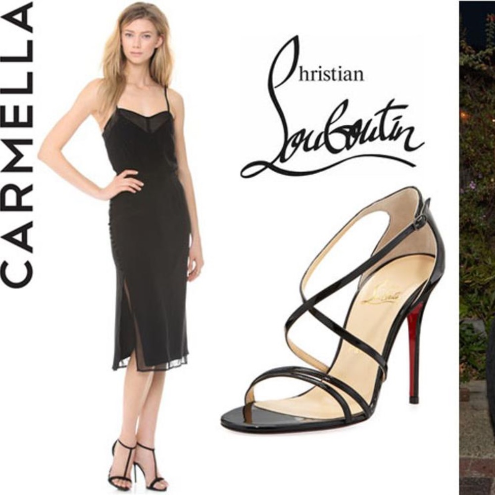 CARMELLA Jessamy covered embroidered button slip